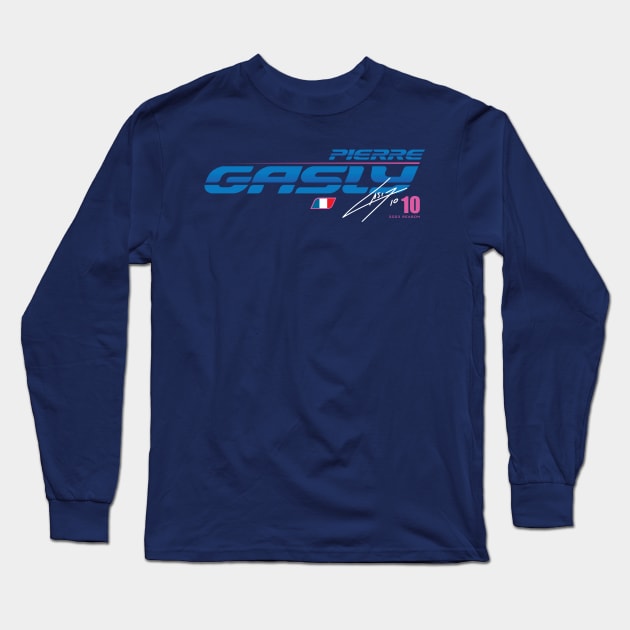 Gasly - 2024 Long Sleeve T-Shirt by Nagorniak